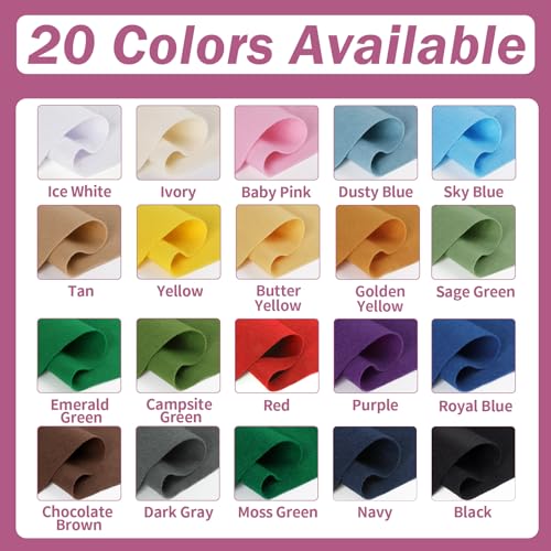 Baby Pink Fabric Sheet 72" X 36", 1.4mm Thick Large Soft Durable Flexible Craft Felt by The Yard, Nonwoven Fabric for DIY Sewing, Arts and Crafts, Decoration Projects - color: Baby Pink, size: 2 yard pre cut