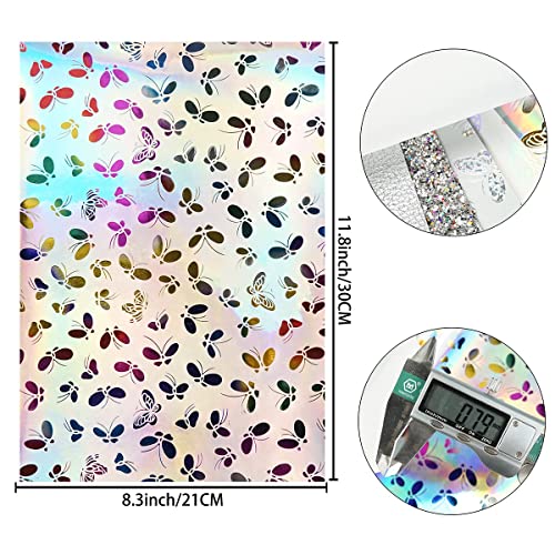 Litchi 6 Pack 8x12 Inch Faux Leather Sheets for Bow Earring, Easy to Cut Vinyl Fabric for Cricut, Durable Fade Resistant Leatherette Without Smell, Silver Series - color: Silvermix