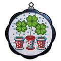 Awesocrafts Cross Stitch Kits Four Leaf Clover 11CT Stamped Patterns Easy Cross Stitching Embroidery Needlework Kit Supplies (Four Leaf Clover) - color: Four Leaf Clover