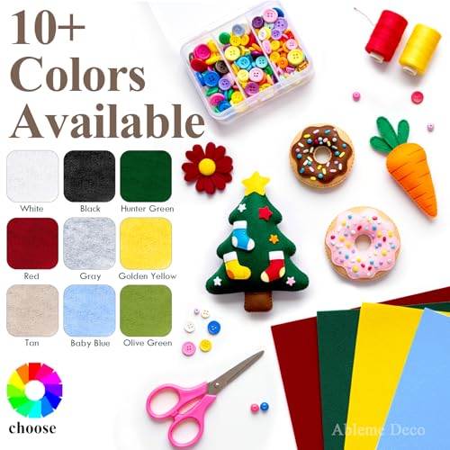 Gray Felt Fabric 36" x 36", 1 Square Yard Stiff Acrylic Felt Sheet - color: Gray, size: 36" X 36" (1 Yard)
