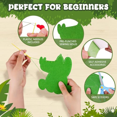 Garma Sewing Kits for Kids Animal Felt Craft Kit for Kids Ages 5-8 8-12 - style: Animal
