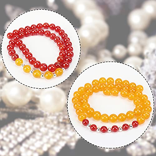 (R) Silver Plated Smooth Round Metal Beads 4 mm 600 Pcs - color: Silver 600 Pcs 4mm