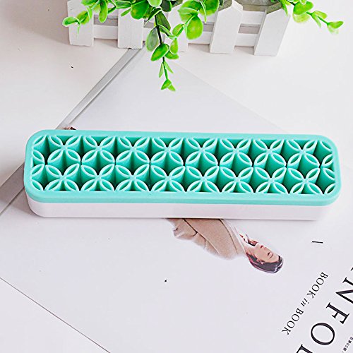 Desktop Organizers ,Cosmetic Storage Box& Desktop Storage Box Blue - color: Blue