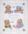 Baby Bears Sampler Counted Cross Stitch Kit