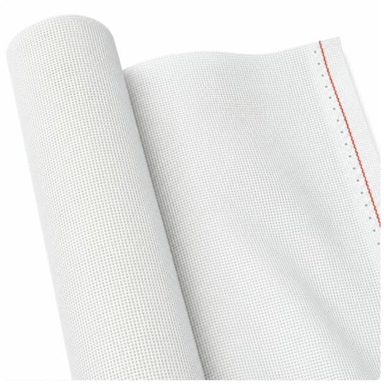 18 Mesh Roll Blank Needlepoint Canvas 15.7"x60" No Folds to Stitch
