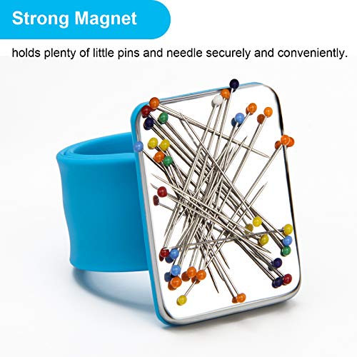 Coitak 3 PCS Magnetic Pin Holder Wrist Band, Magnetic Sewing Wristband