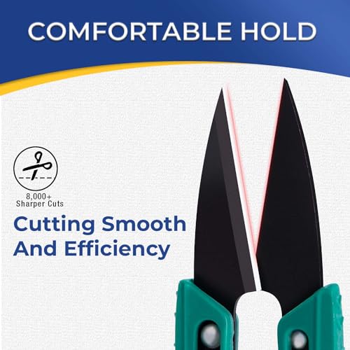 Damita 4.2 inch Sewing Scissors - Wider Handle Thread Snips (2 pack)