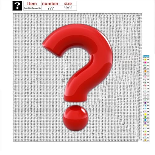MYBISYMQQ Stamping Cross Stitch Kit, Mysterious Cross-Stitch Stamped Kits Blind Box for Adult Beginners, Full Line DIY Cross Stitch Stitching Kit for Home Decor Cross Stitch Patterns 13.7x13.7 inches - color: D015