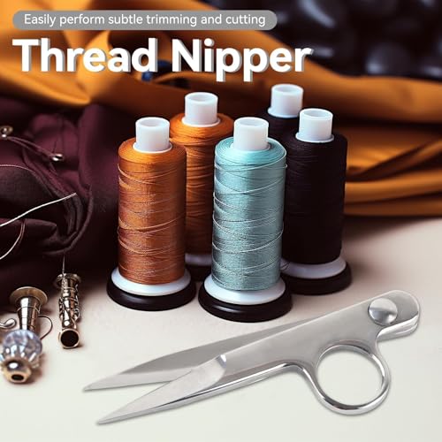 Sewing Scissors Thread Snips, Small Trimming Nipper Clipper Sewing Scissors Yarn Thread Cutter for Snippers for Sewing, Crafting