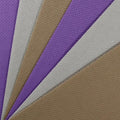 KCS 6 pc of 12" x 18"(30cmx45cm) 14CT Counted Cotton Aida Cloth Cross Stitch Fabric (Pearl Grey+Khaki+Lavender) - color: Pearl Grey+khaki+lavender