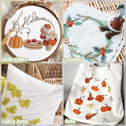 Embroidery Fabric Squares 10x10in, 12 Pcs White Cotton Cloth for DIY Crafts - size: 10 x 10 Inch