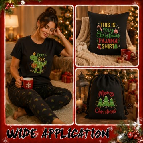 Dazoratix Christmas Iron on Transfers - 24 Sheets Funny DTF Ready to Press - style: Funny Christmas
