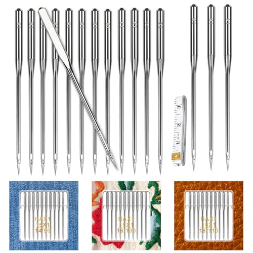 30PCS Size 90/14 100/16 110/18 Universal Sewing Machine Needles - style: 30pcs