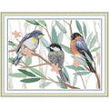 ITSTITCH Stamped Cross Stitch Kits - Full Range of Embroidery Patterns for Beginners or Adults,14 CT 2 Strands DIY Counted Needlepoint Arts Craft-Three Little Birds 15×11.8 inch - color: Three Little Birds