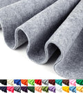 Barcelonetta | Felt Fabric | 72" Wide | 1.6mm Thick | Acrylic & Soft | Felt by the Yard | Felt for DIY Crafts, Projects, Sewing (Heather Grey, 1 Yard) - color: Heather Grey, size: 1 Yard