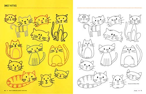 How to Embroider Almost Everything: A Sourcebook of 500+ Modern Motifs + Easy Stitch Tutorials - Learn to Draw with Thread!