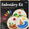 Unwynd Embroidery Kit Landscape for Adults and Beginners,Cross Stitch Craft - style: Beginner-Friendly