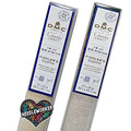 Fiddlers Aida Cloth Set - 14 ct. Oatmeal & Lite Oatmeal, 15 x 18 in. Plus Needleworker Sticker