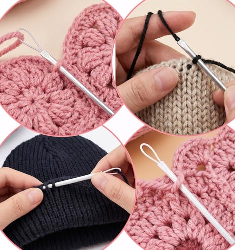 9 Pcs Wool Needles, Nylon Darning Needle Large Eye