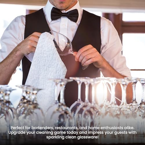 100% Cotton Terry Towels Cleaning Cloths Pack of 50 (12x12 Inches) White Cotton Terry Cloth Bar Rags White Bar Towels, Multipurpose High Absorbent Terry Towels for Cleaning Auto Detailing or Painters - size: 50 Count (Pack of 1)