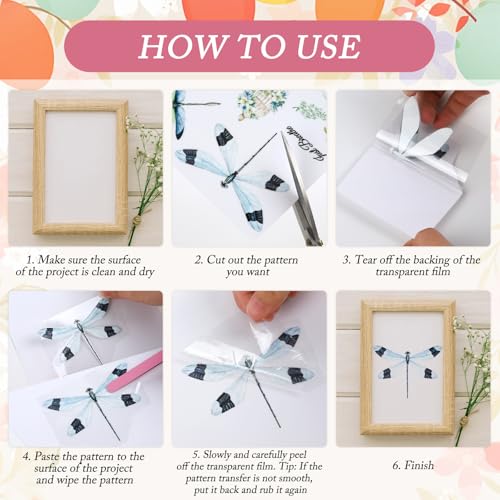 16 Pcs Halloween Fall Rub on Transfers for Crafts 5.7x5.7 Inch - color: Ghost