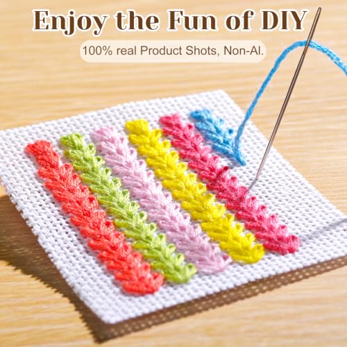 Needlepoint Canvas 18 Mesh, 20" x 18" Cotton Blank Canvas - color: White 18 Mesh 20*18in 1pcs