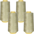 Superpunch SuperSew Thread, 4 Cones of 3000 m, Pack of 4, Beige 3638 - color: Beige 3638