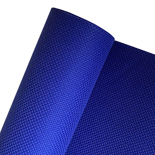 14CT Aida Cloth Embroidery Cross Stitch Fabric, RoyalBlue (W29″ x L39″) - color: Royal Blue, size: W29″ x L39″