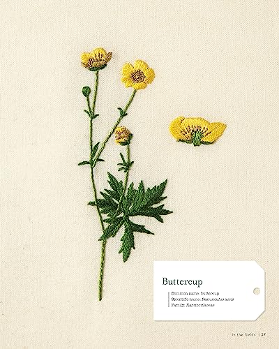 Embroidering Plants and Flowers for Beginners: 33 Plants to Stitch (Landauer) Ready-to-Use Embroidery Patterns Inspired by Nature, with Diagrams, Photos, a Stitch Guide, and Thread Suggestions