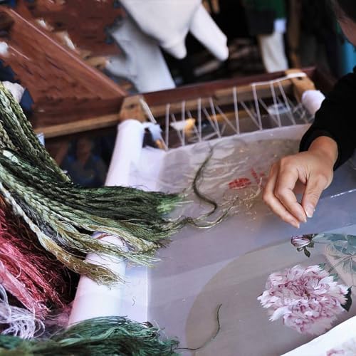 100% Mulberry Silk Embroidery Thread 50 Colors 22m Each (S50)