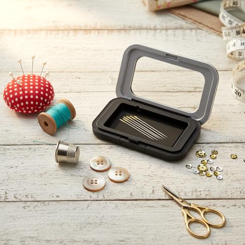 Needle Holder Magnetic Case Sewing Pin Storage Boxes, 1Pcs