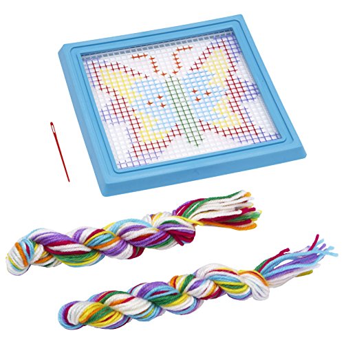 ALEX Toys Simply Needlepoint Butterfly Kids Art and Craft Activity - size: Butterfly, style: Butterfly