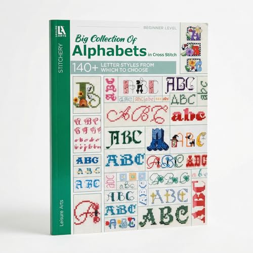 A Big Collection of Alphabets in Cross Stitch