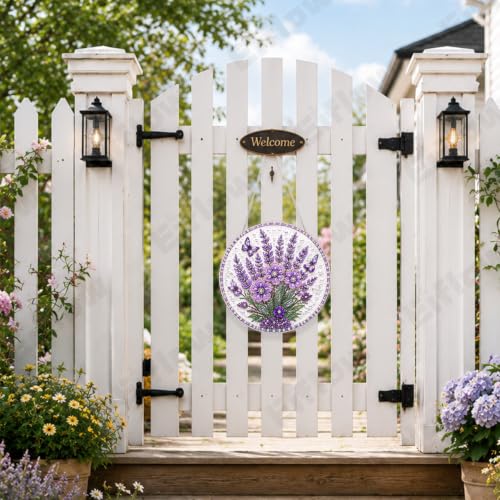 Eiflow Hanging Pearl Art Kits for Adults, Diamond Art Pearl Purple Flower - color: Pearl Flower