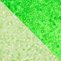 John Bead 25g Cylin Beads Light Green Glow in Dark AB 11/0 Glass Cylindrical Seed Beads for Jewelry Bracelets Necklaces Earrings Making Embroidery - color: Light Green Glow in Dark AB