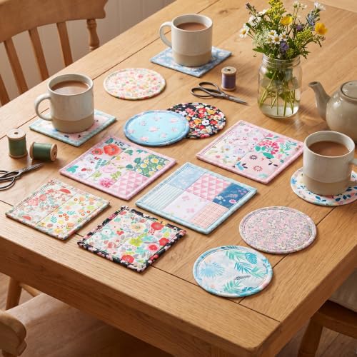 Tegeme 40 Pcs Floral Jelly Fabric Strips for Quilting 2.55" Patchwork Craft - color: Fresh Style