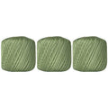 ThreadArt 100% Cotton Crochet Thread Size 10, 3 Ball Pack, Avocado 10 - color: AVOCADO, size: SIZE 10 - 3 PACK