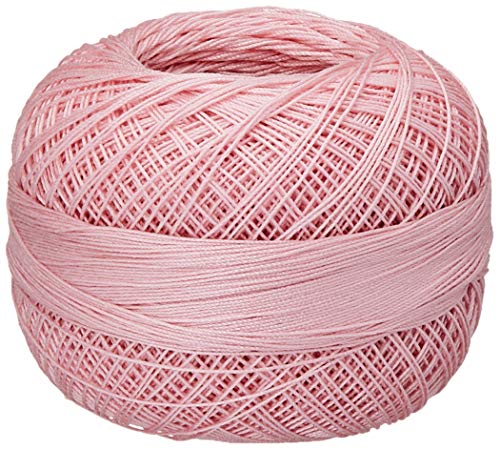 Lizbeth Size 80 HH80621 HH80 Lizbeth Cotton Thread 184 Yds 10G, Dusty Rose Lt. - color: Dusty Rose Lt.
