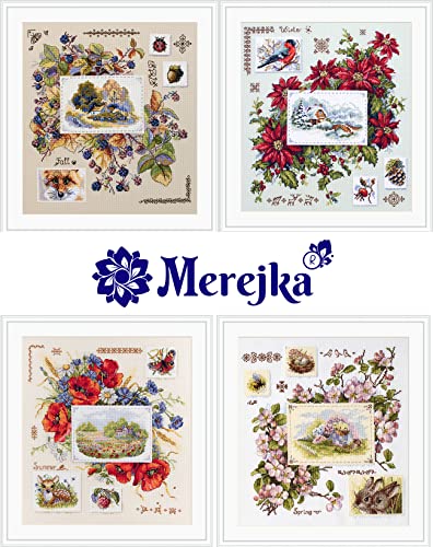 Merejka Counted Cross Stitch Kit Summer Sampler