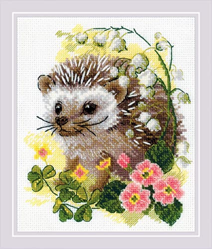 RIOLIS 2093 Forest Dweller Counted Cross Stitch Kit 6 x 7 in - style: Forest Dweller 2093