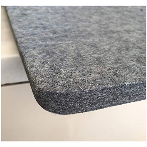 Wool Pressing Mat for Quilting - 8”x10”x0.6” 100% Wool Quilter’s Pressing Ironing Pad - size: 8" X 10"