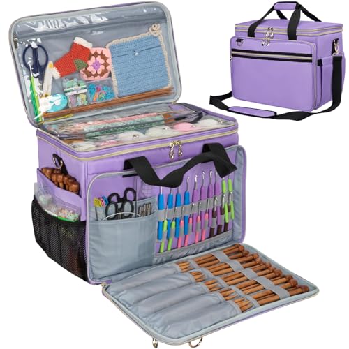 Yarn Storage Bag one - color: green