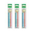 Clover Needlecrafts Water Soluble Pencil White Pink and Blue 3 Pack 5003 (3-Pack)