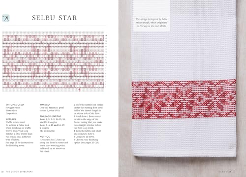 Swedish Weaving Pattern Directory: 50 huck embroidery designs for the modern needlecrafter