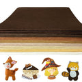 24 Pcs Wool Blend Felt Sheets Bulk, 12"x35", 1MM Thick