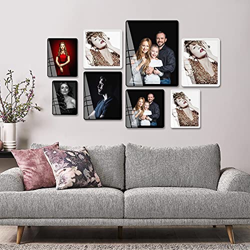 Bluesun 4×6 Black Picture Frame, Vertical & Horizontal Wall & Tabletop - color: Black, size: 4x6 （1 Pcs）