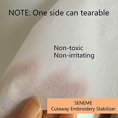 Seneme Cut Away Embroidery Stabilizer Backing (8 in x 50 yd/Roll)
