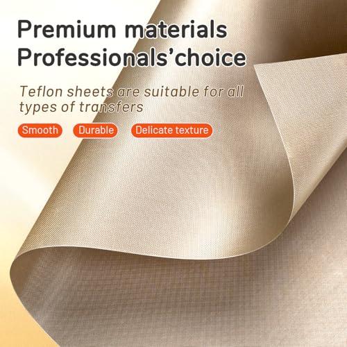 TransOurDream PTFE Teflon Sheets, 16 x 20, 20 Pack - color: Teflon Sheets, size: 20 Sheets