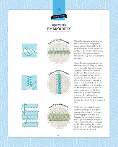 Big Book of Embroidery: 250 Stitches with 29 Creative Projects (Landauer) Essential Techniques, Designs for Decor, Shirts, Linens, and a Stitch Guide to Loop, Straight, Cross, Woven, Split, and More