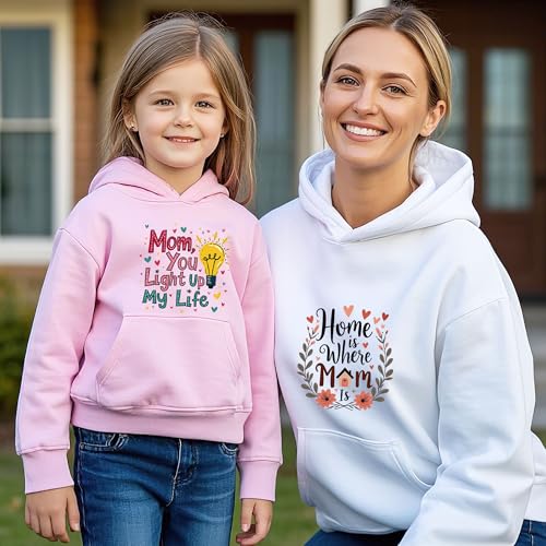 Mother’s Day DTF Transfers Ready to Press, Iron on Decals for T-Shirts - color: Mom644
